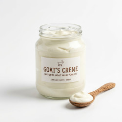 Natural Goat Milk Yogurt Nairobi (500ml) | KES 350 | All Healthy Farm